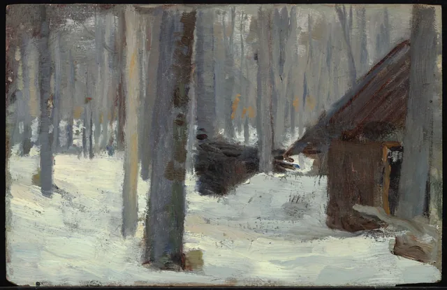 A Velha cabana, William Brymner